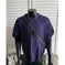 Retro Twist Round Neck Sweater Loose Casual Sweater - main view (material: polyester | color: white, navy | pattern: check)