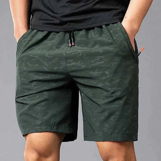 quick-drying fabric shorts | lightweight summer shorts men | loose fit plus size shorts | energy saving