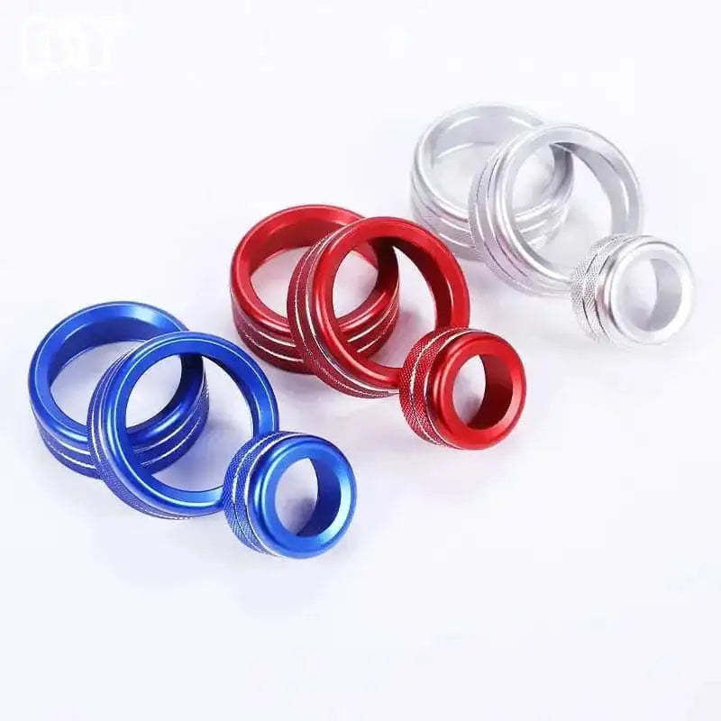 bmw ac knob cover | aluminum alloy construction | 68mm diameter ring | energy saving