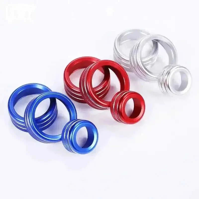bmw ac knob cover | aluminum alloy construction | 68mm diameter ring | energy saving