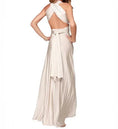 backless maxi dress | floor-length bandage dress | multiway convertible dress | energy saving
