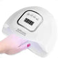 80W Nail Phototherapy Machine Set - lifestyle (pattern: check)