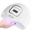 w uv led nail lamp | salon-grade manicure equipment | at-home nail art kit | ultrasonic cleaning
