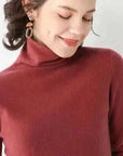 pure cashmere turtleneck sweater | 100 percent cashmere turtleneck | soft cashmere turtleneck women | ultrasonic cleaning