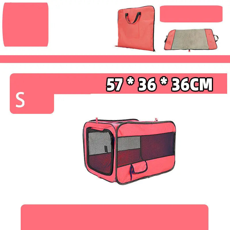 Pet Travel Carrier Bag Portable Pet Bag Folding Fabric Pet Carrier Travel Carrier Bag For Pet Cage With Locking Safety Zippers Meifu Market