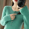 cashmere wool sweater | oversized fit womens | round neck long sleeve | ultrasonic cleaning