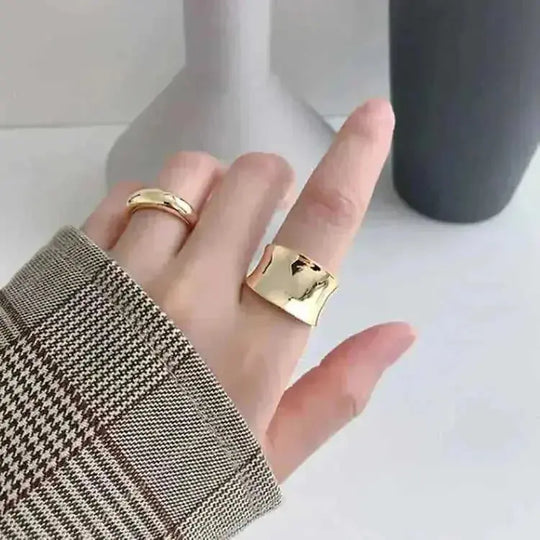 Big Wide Finger Ring Jewelries - Meifu Market