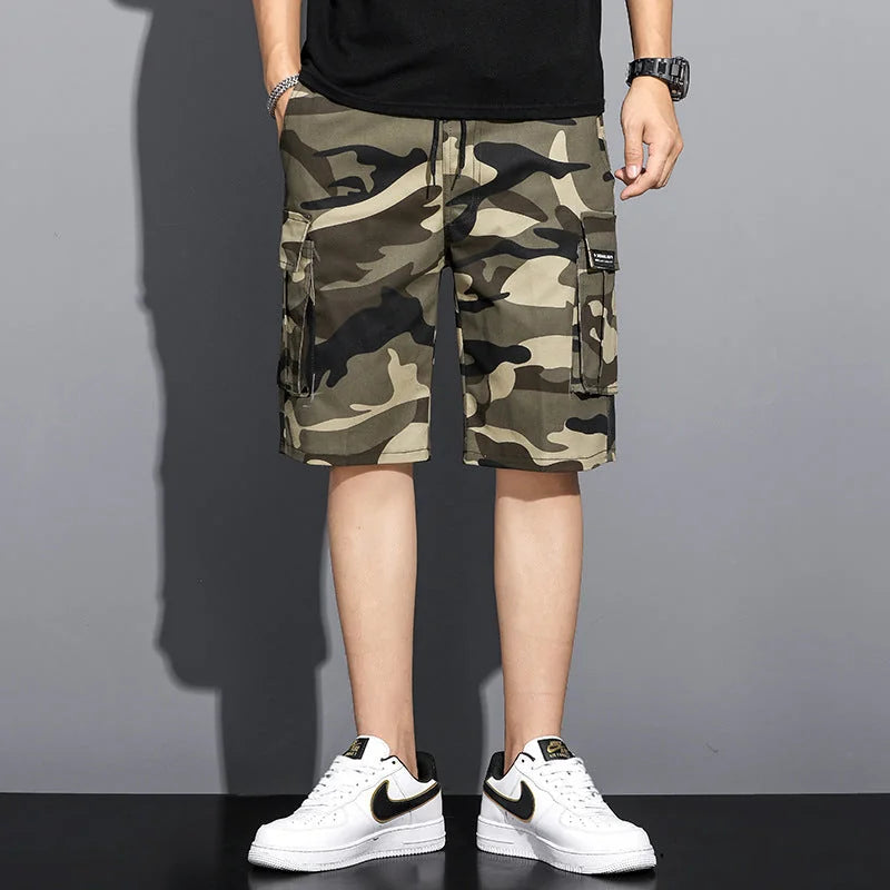 summer camouflage shorts | 5-point workwear shorts | breathable fabric shorts | ultrasonic cleaning