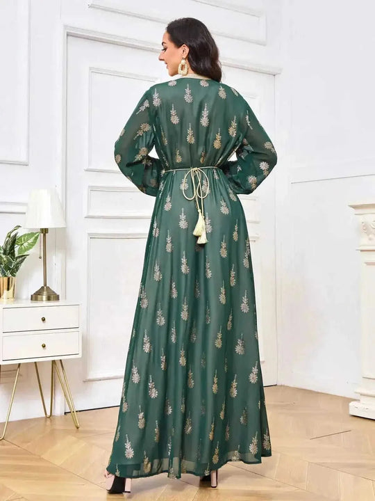 premium cotton blend fabric | plus size abaya dress set | modest islamic clothing women | ultrasonic cleaning
