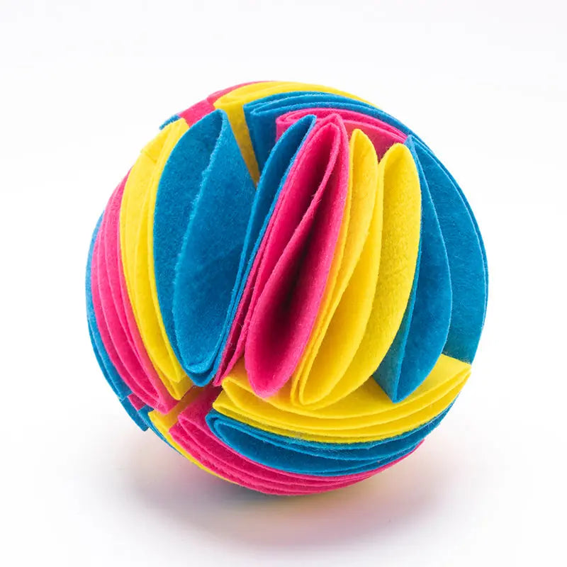 Foldable Dog Snuffle Ball Dog Training Toys Increase IQ Pet Cat Training Games Feeding Intelligence Toy Meifu Market