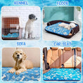 self cooling pet mat | washable cooling pad for dogs | ice silk dog cooling mat | ultrasonic cleaning