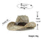 Belt Decoration Natural Grass Hand-knitted Western Cowboy Hat - Meifu Market