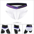 Men's Laser Gradient Belt Briefs meifu market