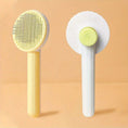 pet grooming brush stainless steel | dematting comb for dogs | cat grooming brush with steel teeth | ultrasonic cleaning