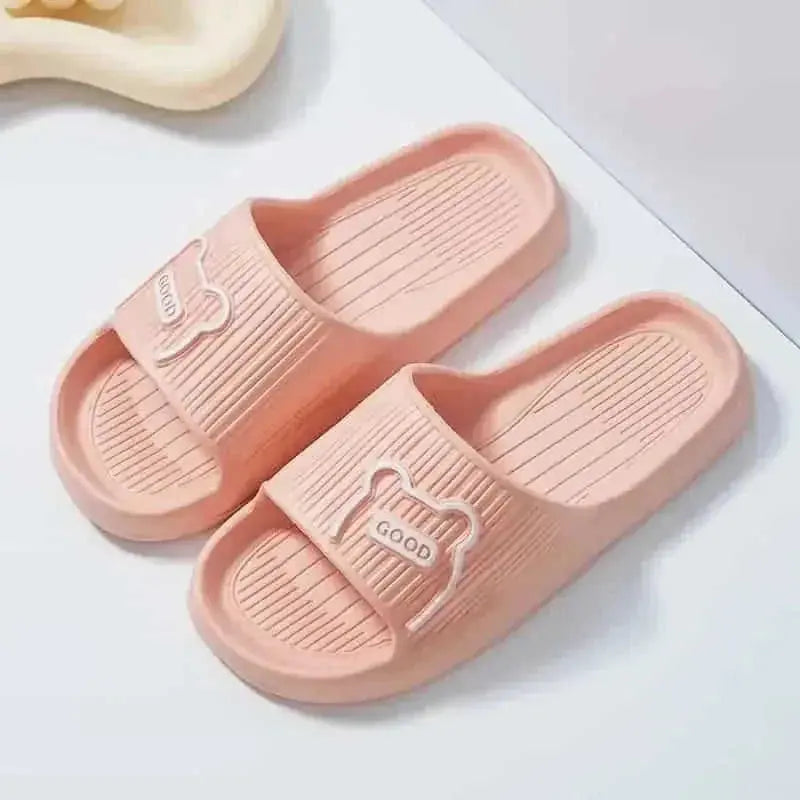 Cartoon Bear Shoes EVA Slippers Bathroom House Shoes - Meifu Market