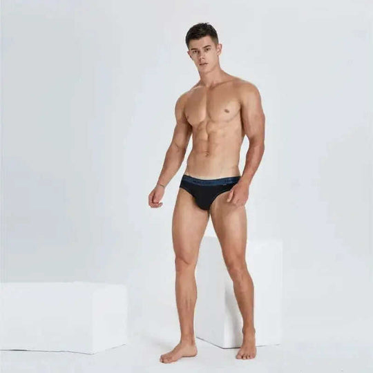 Men's Cotton Briefs - Low Waist Comfortable Underwear for Daily Wear Meifu Market