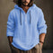 New Wish Cotton Linen Shirt Hooded Sweater Long Sleeve Hooded Casual Daily Clothing Dark Brown - affordable linen cotton b...