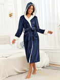 RONGTAI Ladies Long Fleece Bathrobe Meifu Market