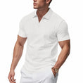moisture-wicking fabric | breathable polo shirt | loose fit mens shirt | ultrasonic cleaning