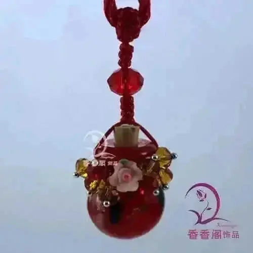 hand-blown glass diffuser | essential oil car freshener | luxury car perfume jewelry | energy saving