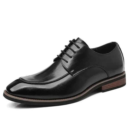 Business Formal Wear Height Increasing Insole Casual Men's Shoes - Meifu Market