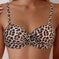 Printed Split Strap Bikini High Waist European And American Leopard Print - complete package contents
