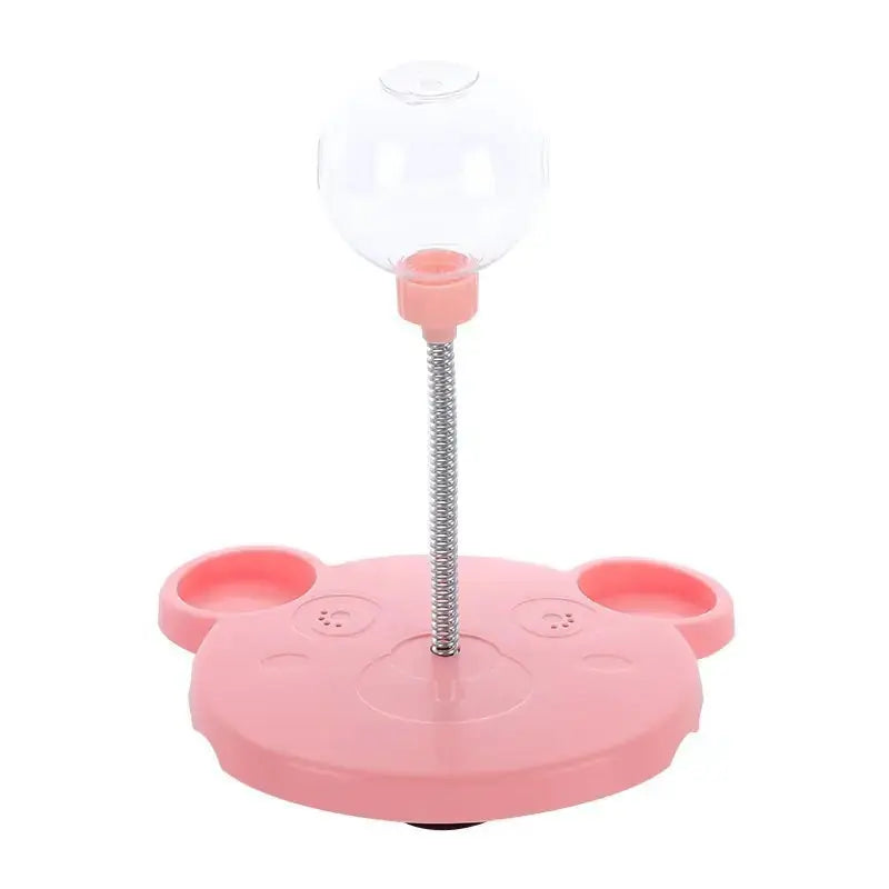 Pet Feeder Cat Toy Pets Leaking Food Ball Self-Playing Tumbler Funny Swing Feeder Puzzle Toys Playing Training Dispenser Bowl Meifu Market