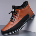 Men's Business Casual Leather Shoes Fathersdaygift Closed Meifu Market