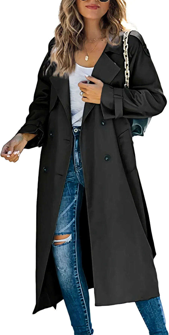 Women's Fashion Casual Solid Color Windbreaker Jacket Meifu Market