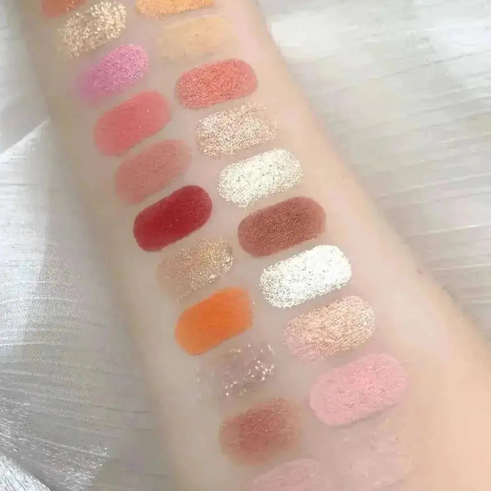 color eyeshadow palette | cruelty-free vegan makeup | long-lasting pigmented eyeshadow | energy saving