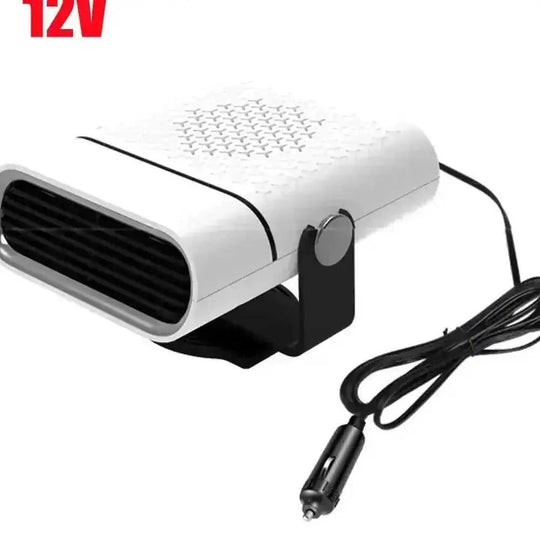 3 In 1 Car Heater Defogger Plug In Cigarette Lighter Mini Car Heater Defroster ABS Car Heaters Fan Defogger Anti-Fog -...