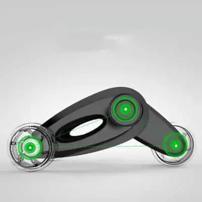 foldable abdominal wheel | ab roller for home workout | dual-wheel ab wheel | ultrasonic cleaning