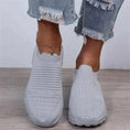 breathable knit fabric | lightweight walking shoes | slip-on sneakers women | energy saving