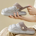removable fluffy slippers | waterproof house shoes | non-slip indoor footwear | ultrasonic cleaning