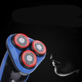 triple blade razor for men | rechargeable beard trimmer | cordless hair clipper | energy saving