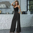 high-waisted wide leg pants | loose fit womens pants | colorful fashion trousers | energy saving