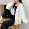 Cashmere jacket vintage knitted sweater cardigan - Meifu Market