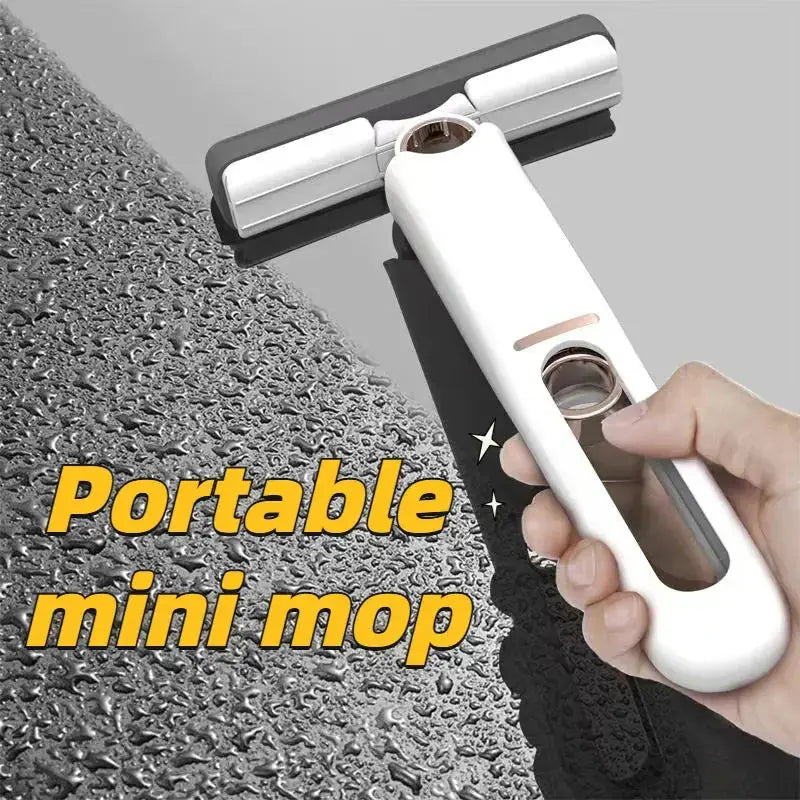 portable squeeze mop | self-squeezing mop | absorbent cleaning mop | energy saving