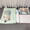 cooling dog mat for summer | breathable pet blanket | washable cat bed | energy saving