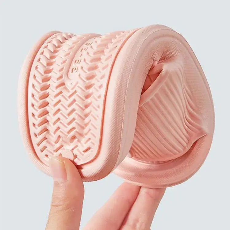 cartoon bear slippers | eva foam house shoes | lightweight bathroom slippers | ultrasonic cleaning