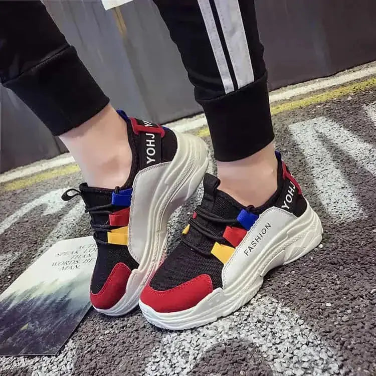 breathable mesh shoes | lightweight running shoes | slip-resistant sole | energy saving