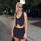 solid color crop vest | versatile shorts set | breathable fabric vest | ultrasonic cleaning