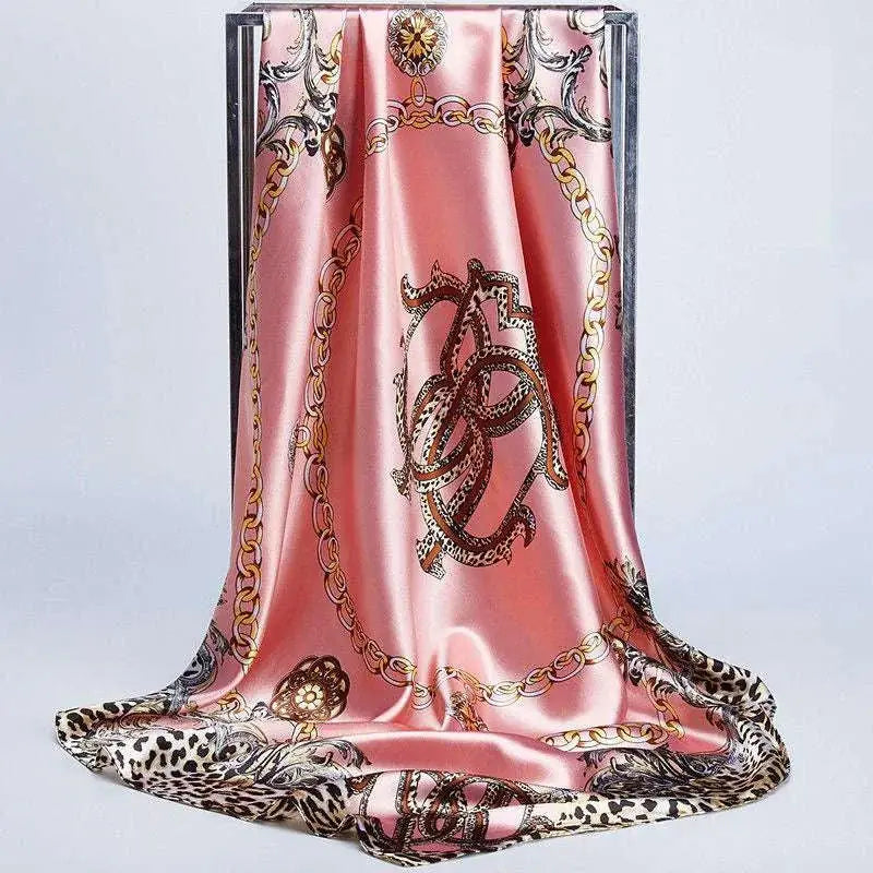 silk scarf for women | luxury silk scarf | elegant floral silk scarf | energy saving