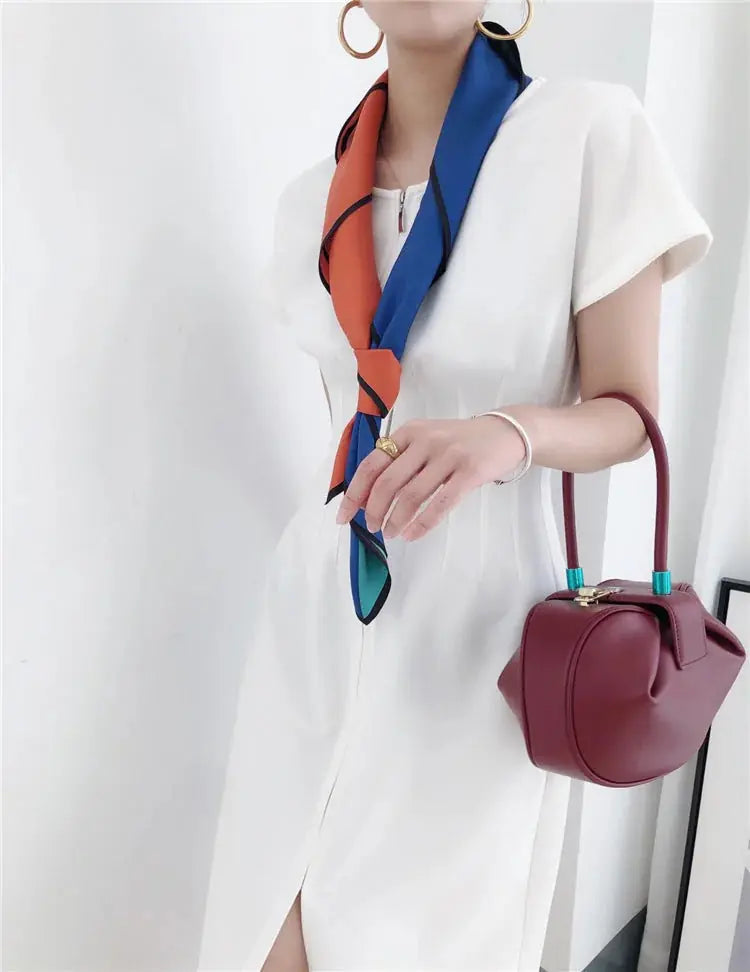 silk twill scarf | geometric print shawl | sunscreen silk scarf | energy saving