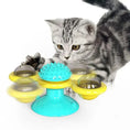 rotating cat toy | multi-function scratching post | interactive pet toy | energy saving