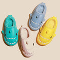 cartoon shark slippers | eva foam footwear | waterproof home shoes | ultrasonic cleaning