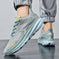 lightweight mesh sneakers for men | shock absorption running shoes | lace-up training shoes | ultrasonic cleaning