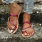 Butterfly Flat Shoes Summer Sandals Women Flip Flops Beach Shoes - Meifu Market