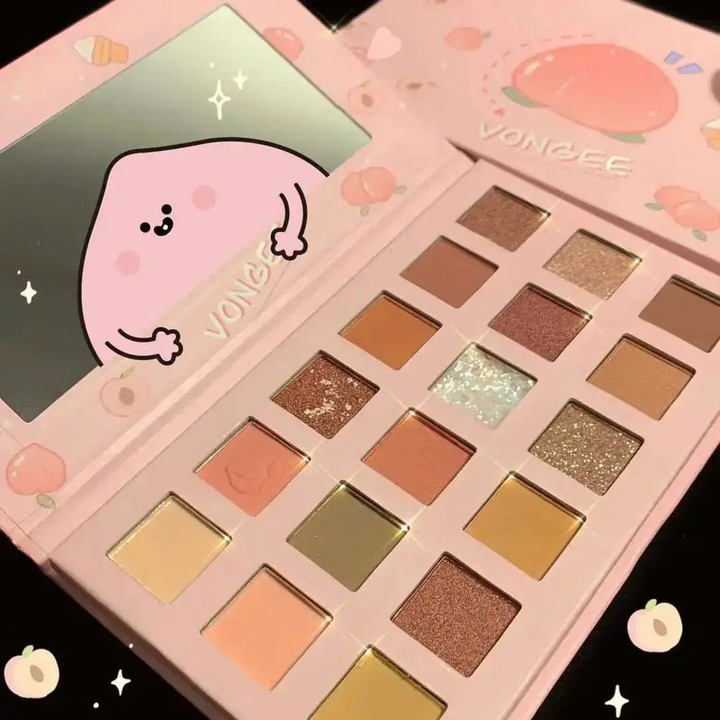 24 Colors Strawberry Girl Eyeshadow Palette Cute Cosmetics for Females - Meifu Market