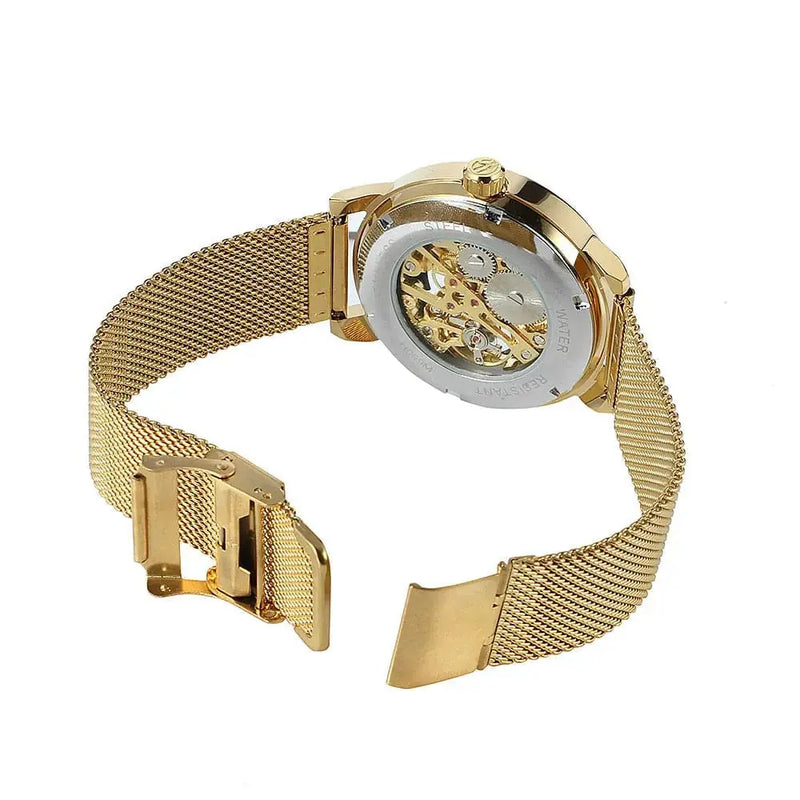 On Behalf Of A Foreign Hot Hollow Men's Genuine Mechanical Watch Men Table Belt 